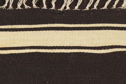 4 x 5 Turkish Angora Wool Kilim Rug 53830