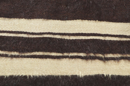4 x 5 Turkish Angora Wool Kilim Rug 53838