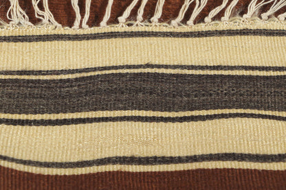 4 x 5 Turkish Angora Wool Kilim Rug 53853