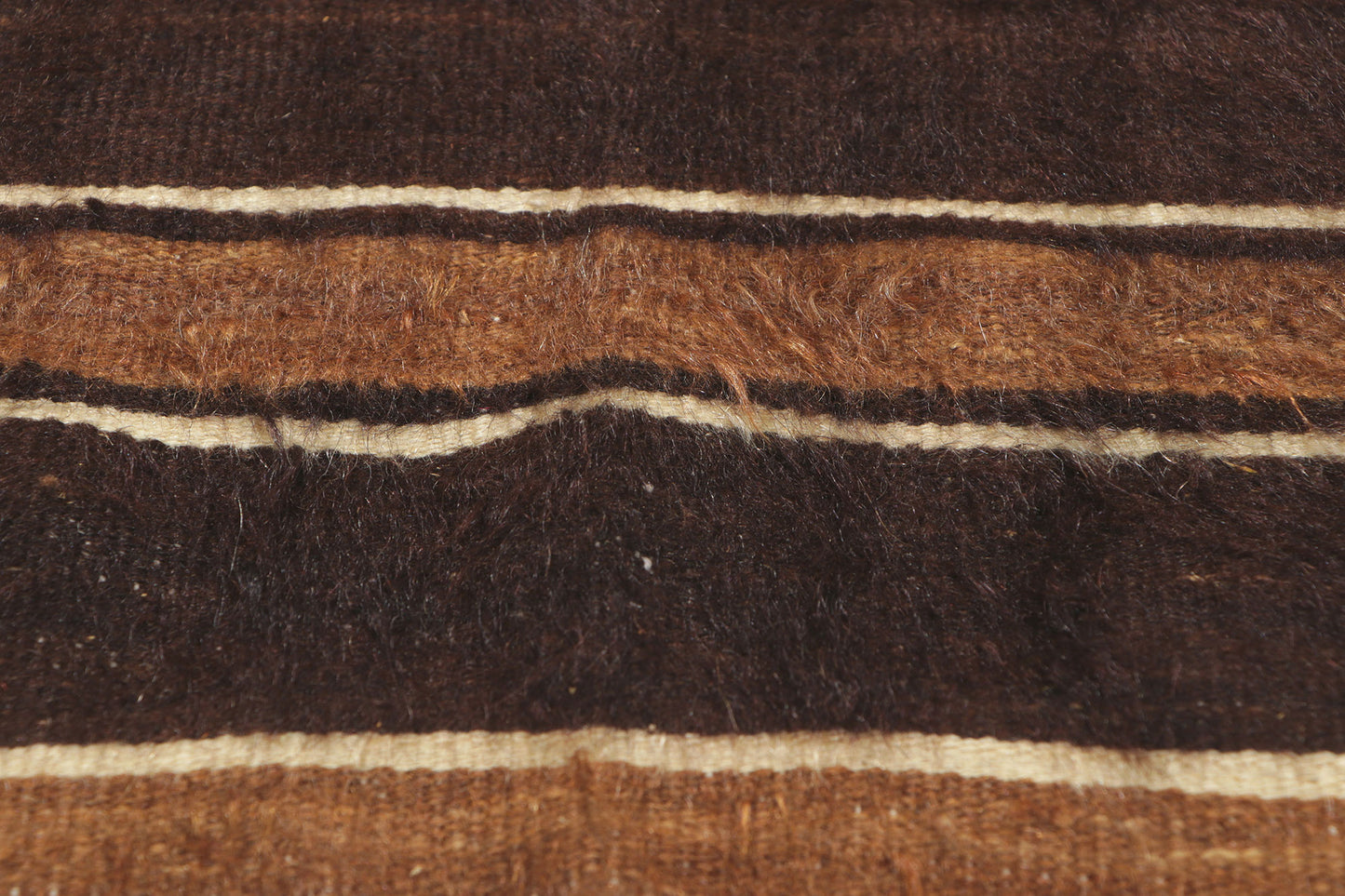 4 x 5 Turkish Angora Wool Kilim Rug 53854