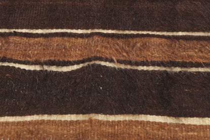 4 x 5 Turkish Angora Wool Kilim Rug 53854