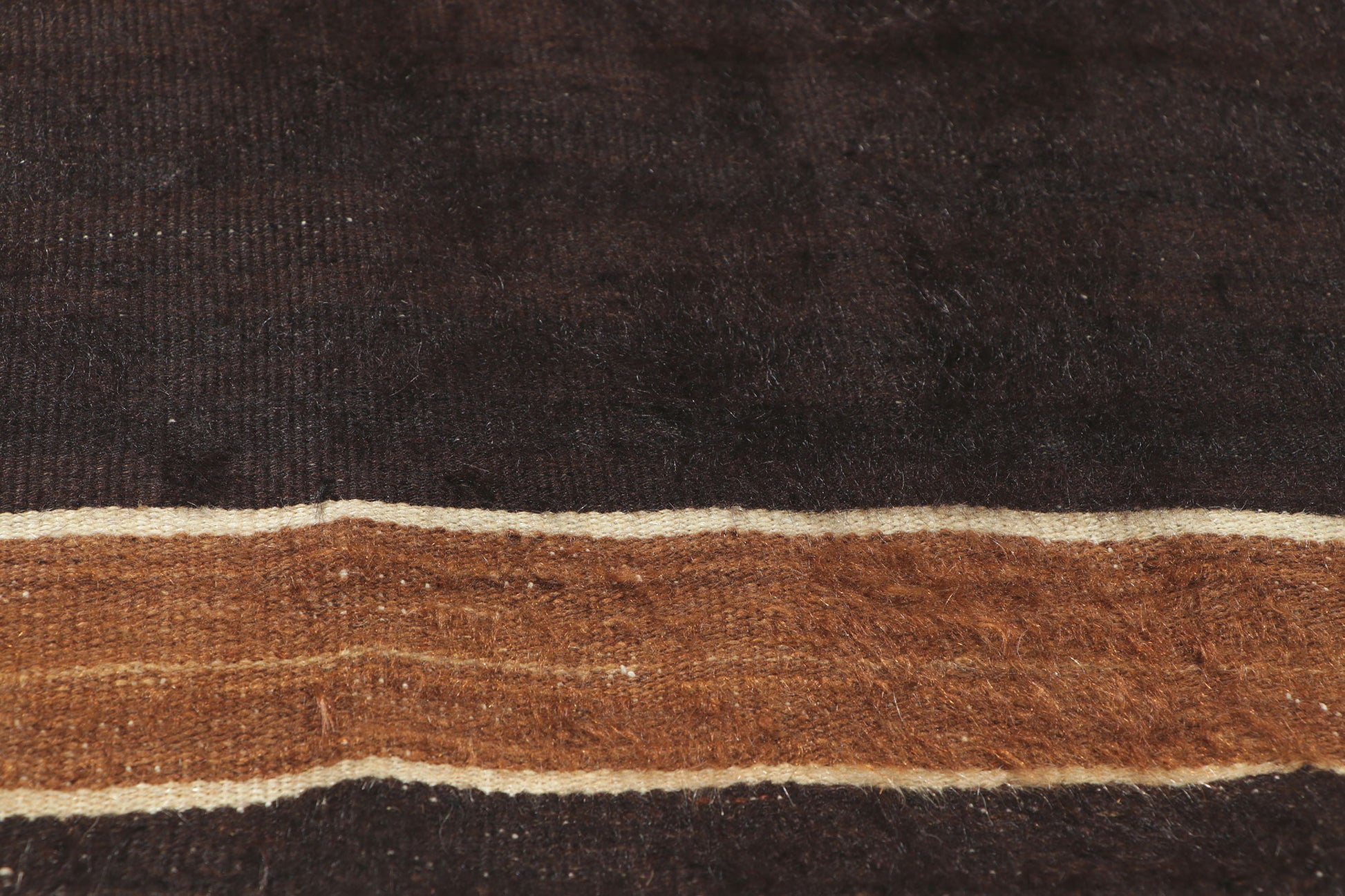 4 x 5 Turkish Angora Wool Kilim Rug 53855