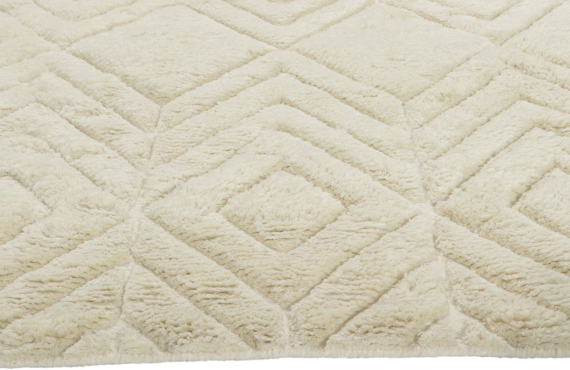 4 x 6 Moroccan High-Low Rug 30905