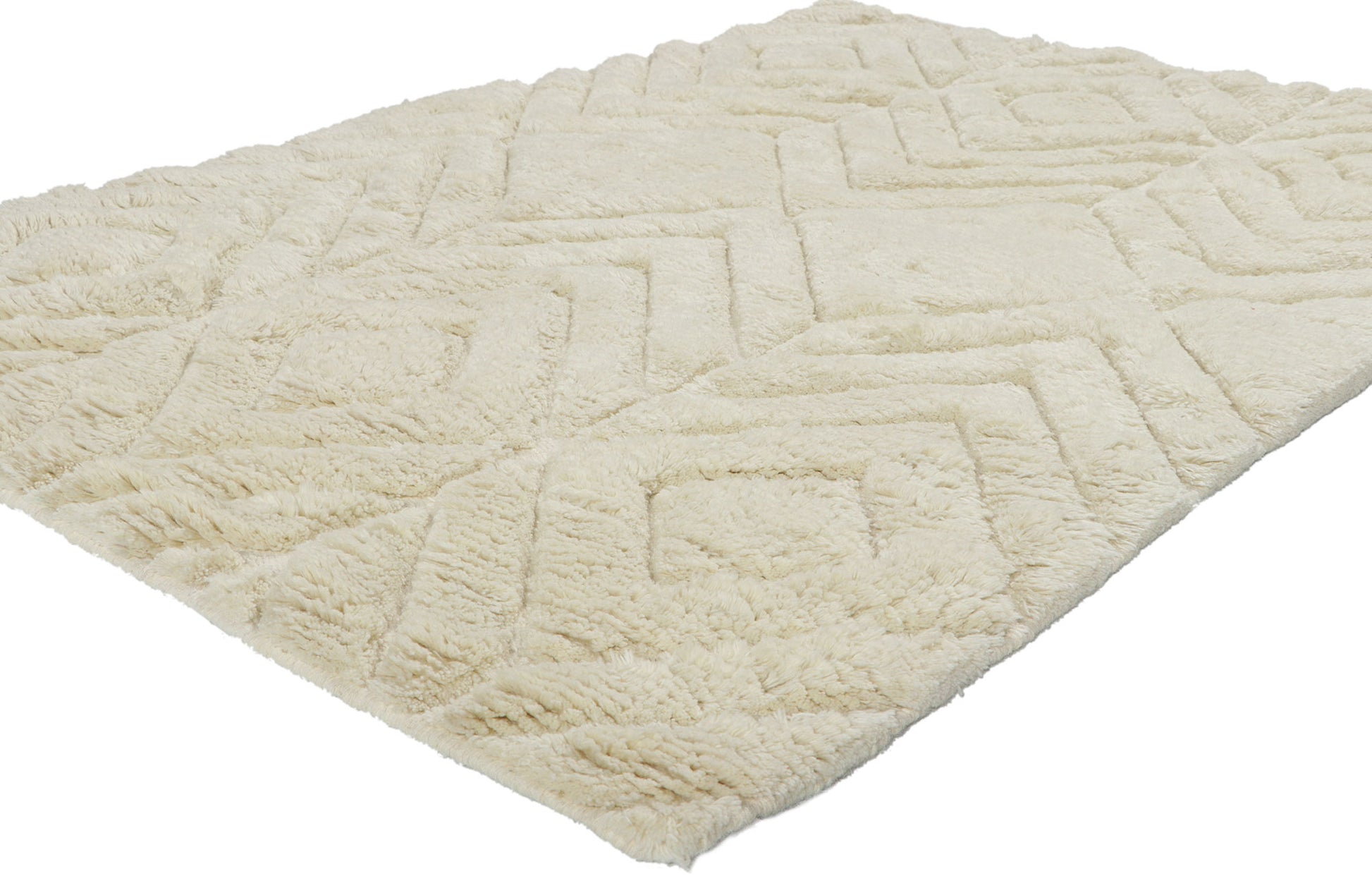 4 x 6 Moroccan High-Low Rug 30905