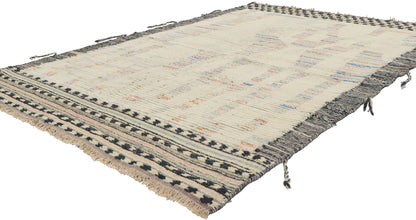 4 x 6 Organic Modern Moroccan Rug 80715