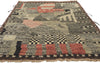 4 x 6 Modern Bauhaus Moroccan Rug 80718