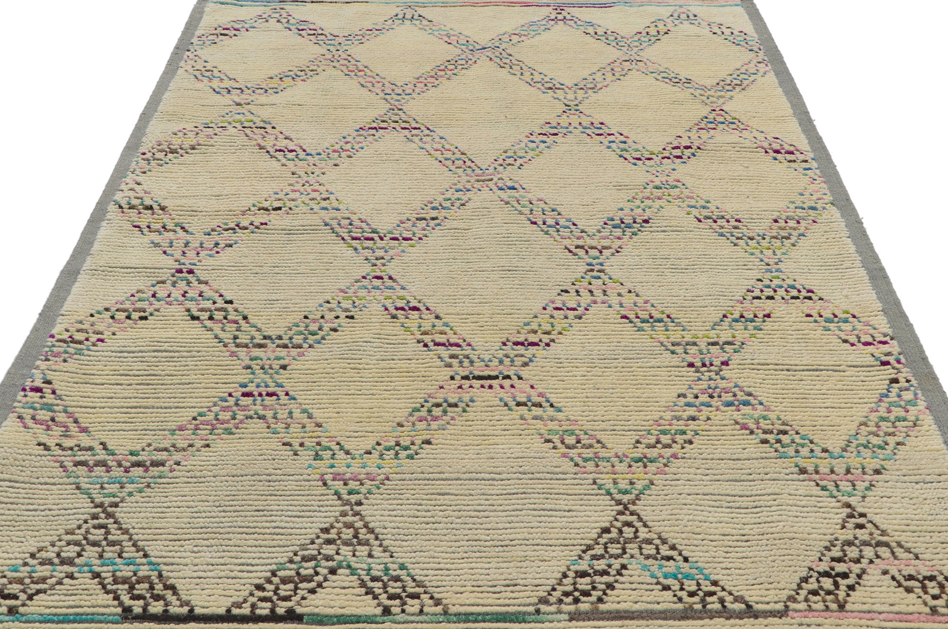 4 x 6 Modern Moroccan Rug 80815