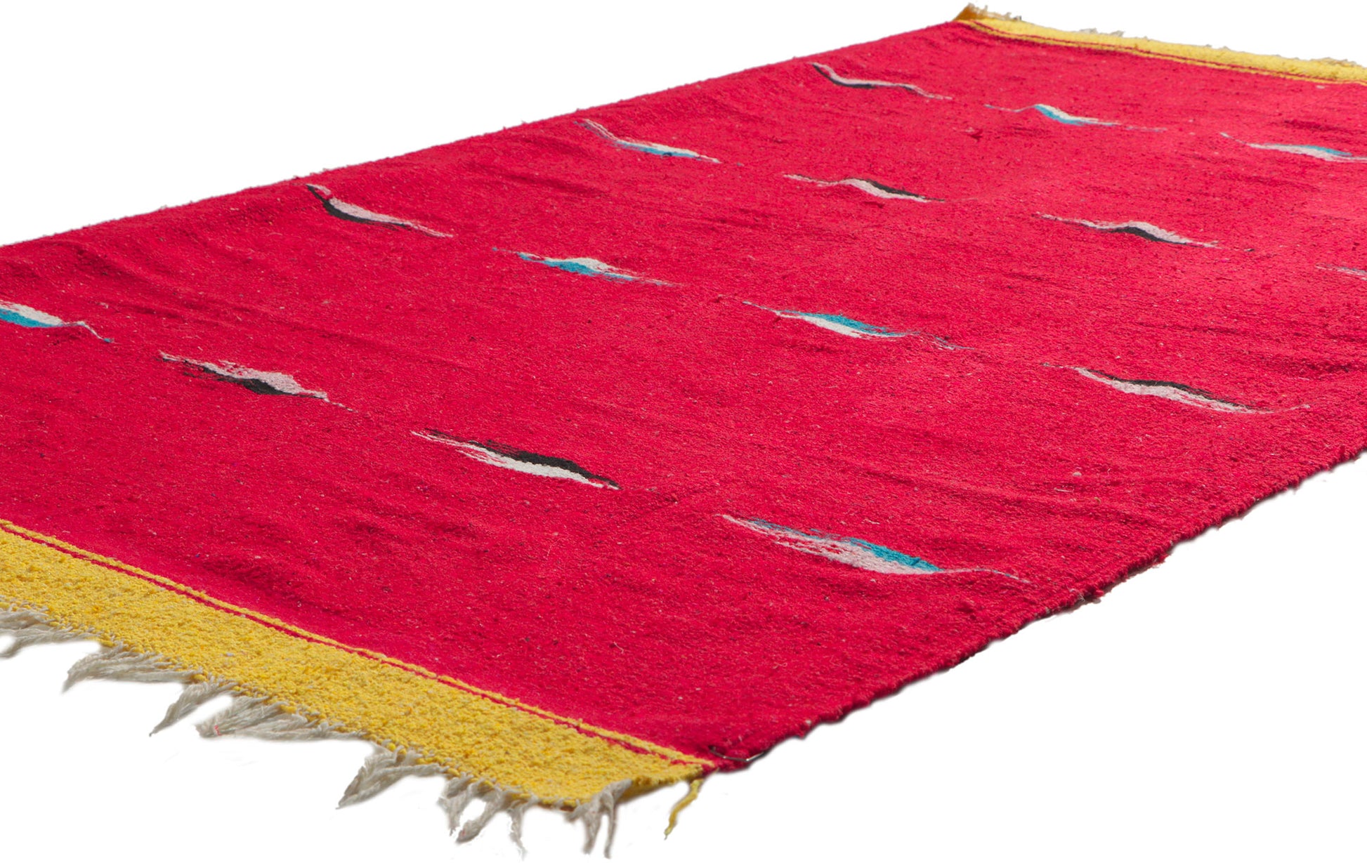 4 x 6 Vintage Mexican Blanket 78309