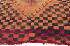 4 x 6 Vintage Orange Boujad Moroccan Rug 78406