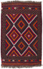 4 x 6 Vintage Persian Shiraz Kilim Rug 61094