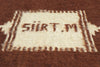 4 x 6 Turkish Angora Wool Kilim Rug 53832