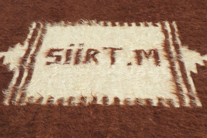 4 x 6 Turkish Angora Wool Kilim Rug 53832
