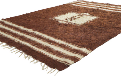 4 x 6 Turkish Angora Wool Kilim Rug 53832