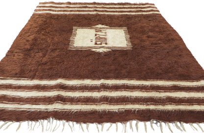 4 x 6 Turkish Angora Wool Kilim Rug 53832