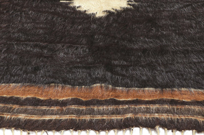 4 x 6 Turkish Angora Wool Kilim Rug 53836