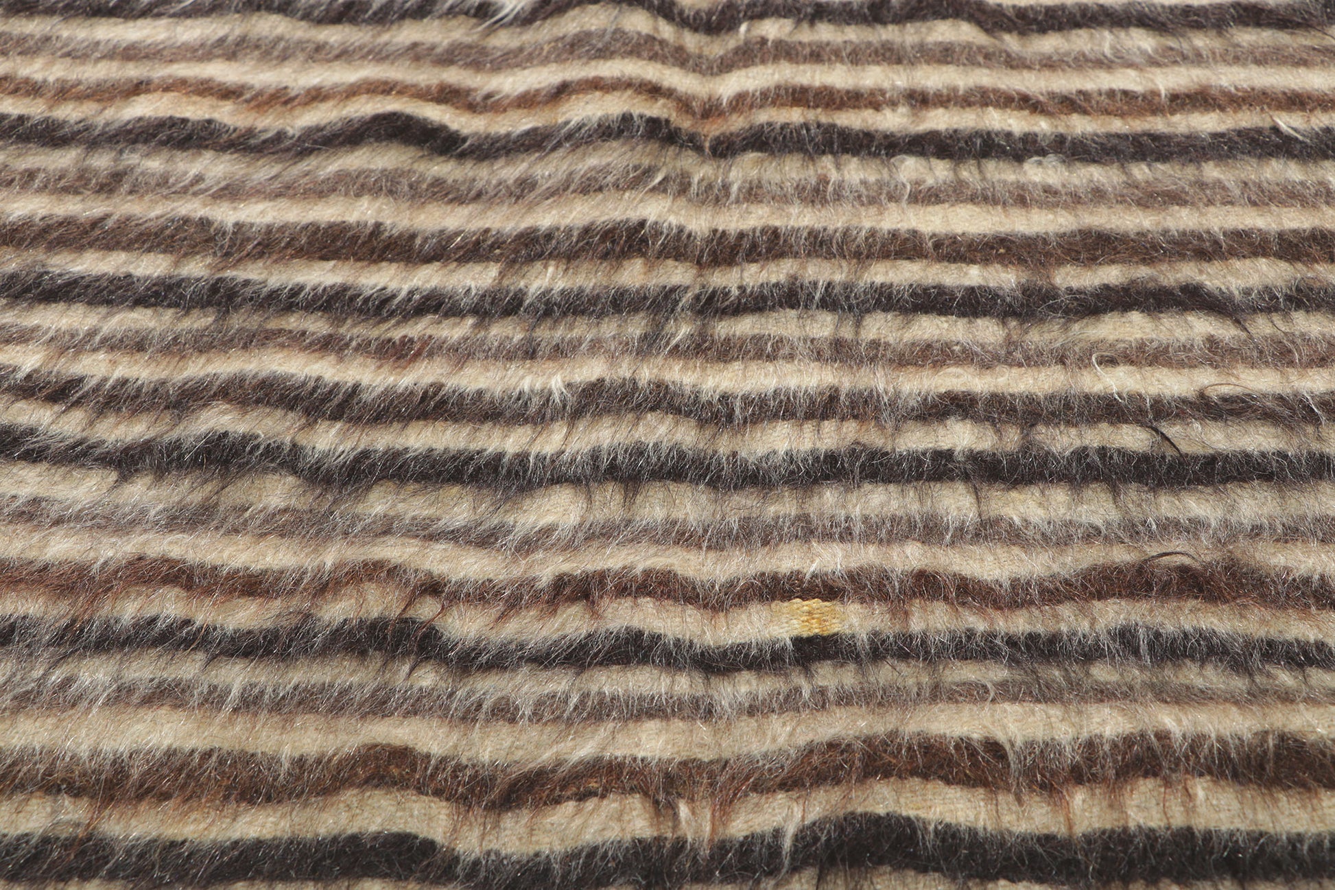 4 x 6 Turkish Angora Wool Kilim Rug 53841