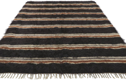 4 x 6 Turkish Angora Wool Kilim Rug 53857