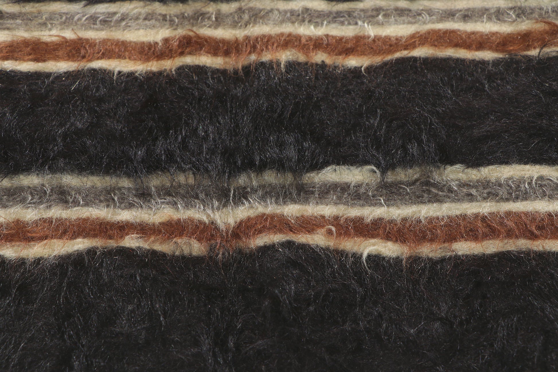 4 x 6 Turkish Angora Wool Kilim Rug 53857
