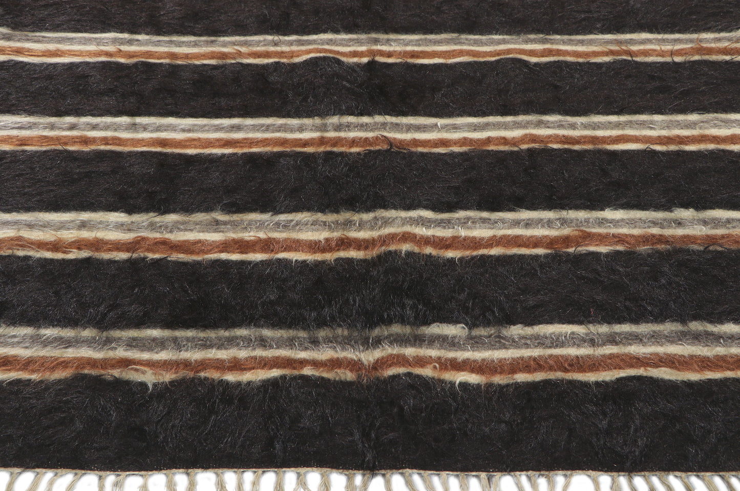 4 x 6 Turkish Angora Wool Kilim Rug 53857