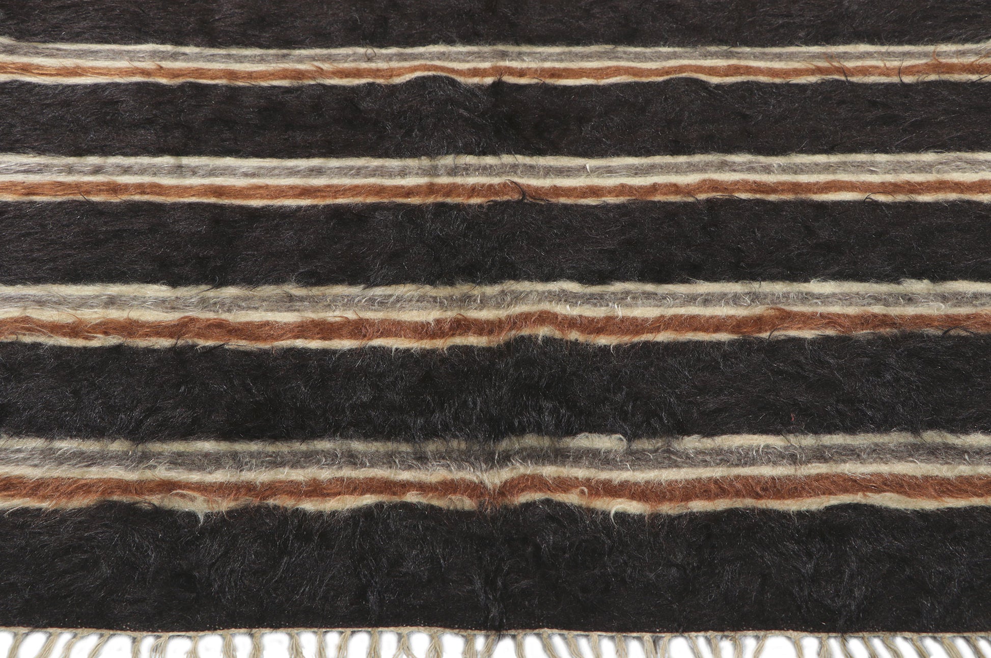 4 x 6 Turkish Angora Wool Kilim Rug 53857