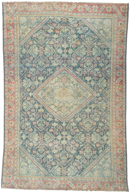 4 x 7 Antique Persian Mahal Rug 61128
