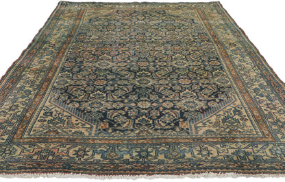 4 x 7 Antique Persian Malayer Rug 61060