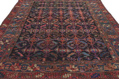4 x 7 Antique Persian Malayer Rug 61065
