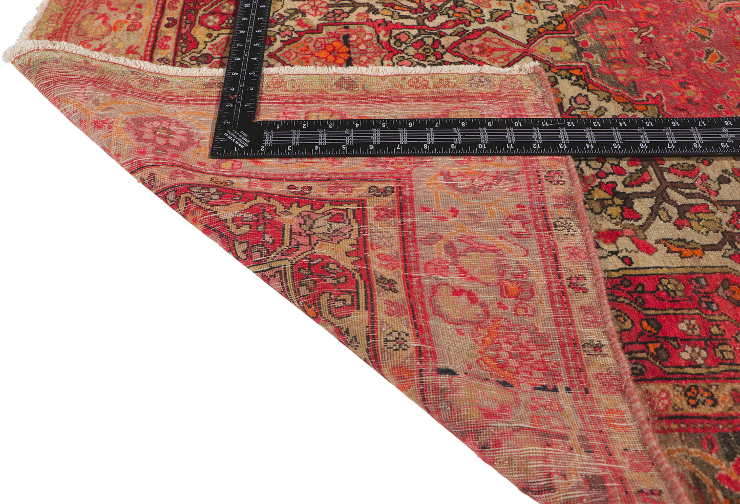 4 x 7 Antique Persian Sarouk Farahan Rug 61112