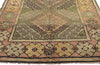 4 x 7 Antique Turkish Oushak Rug 73965