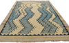 4 x 7 Modern Moroccan Textured Rug 80716
