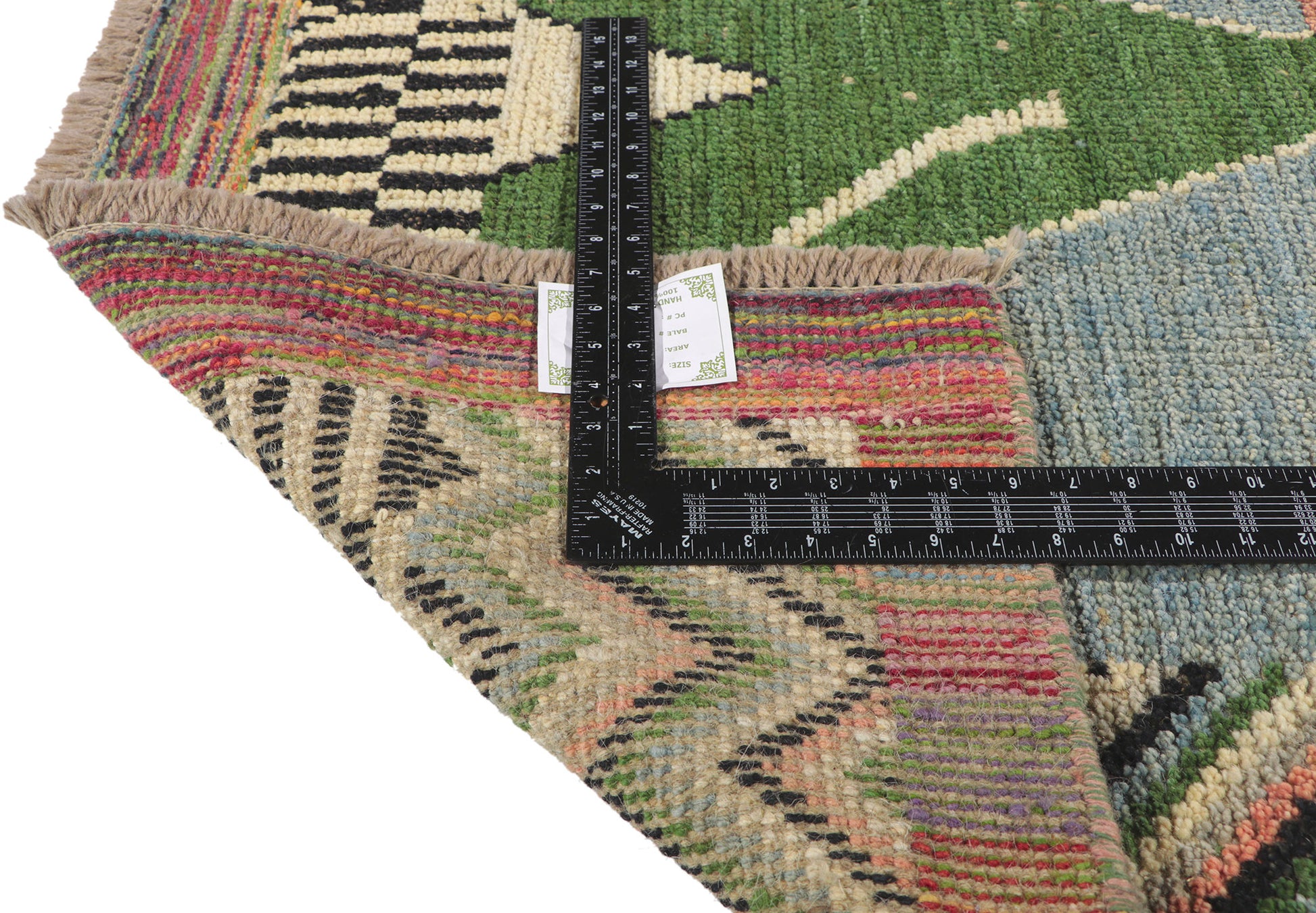 4 x 7 Contemporary Moroccan Textured Rug 80717