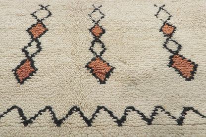 4 x 7 Vintage Moroccan Beni Ourain Rug 78401
