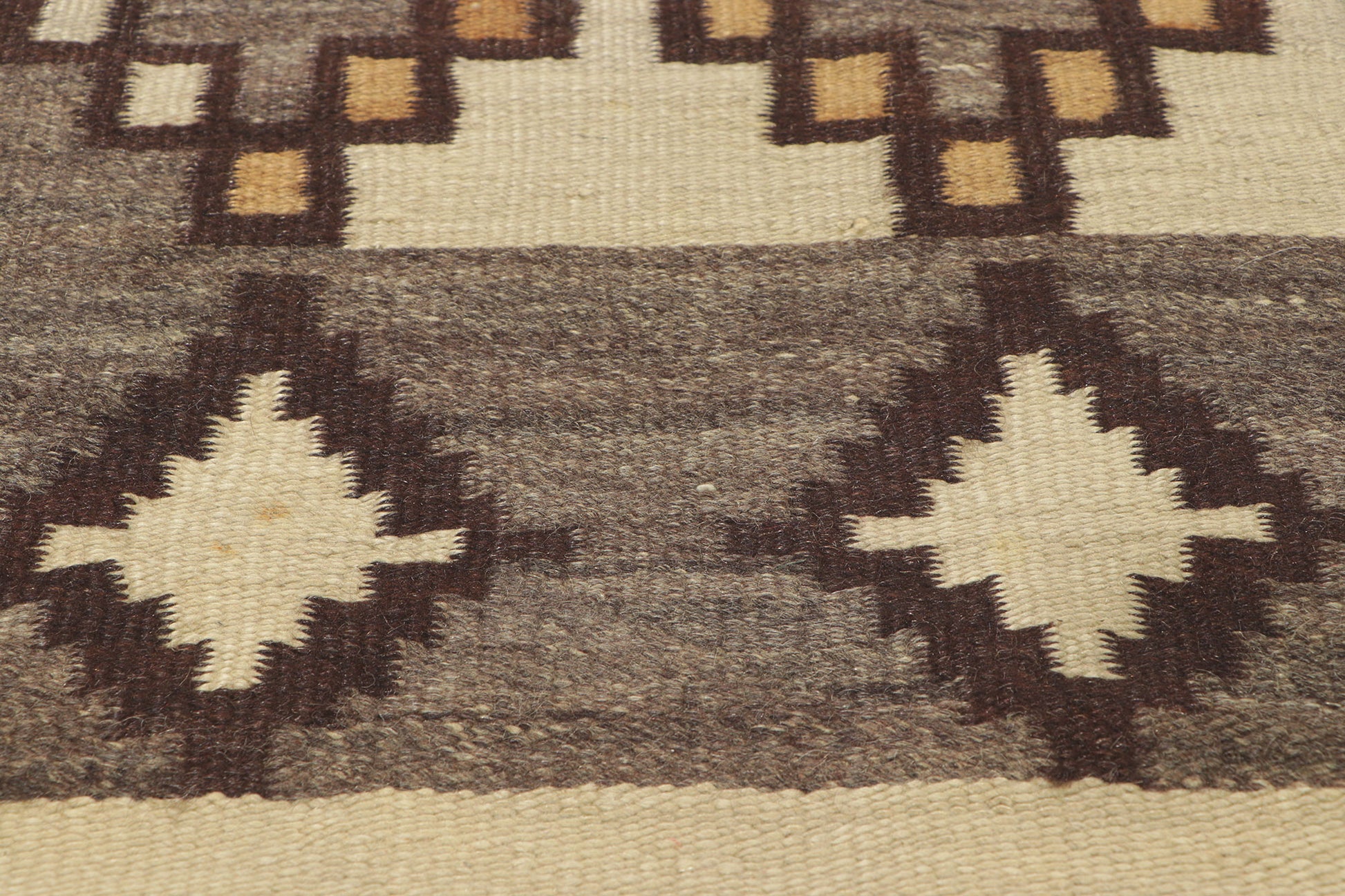 4 x 7 Vintage Ganado Navajo Rug 78351