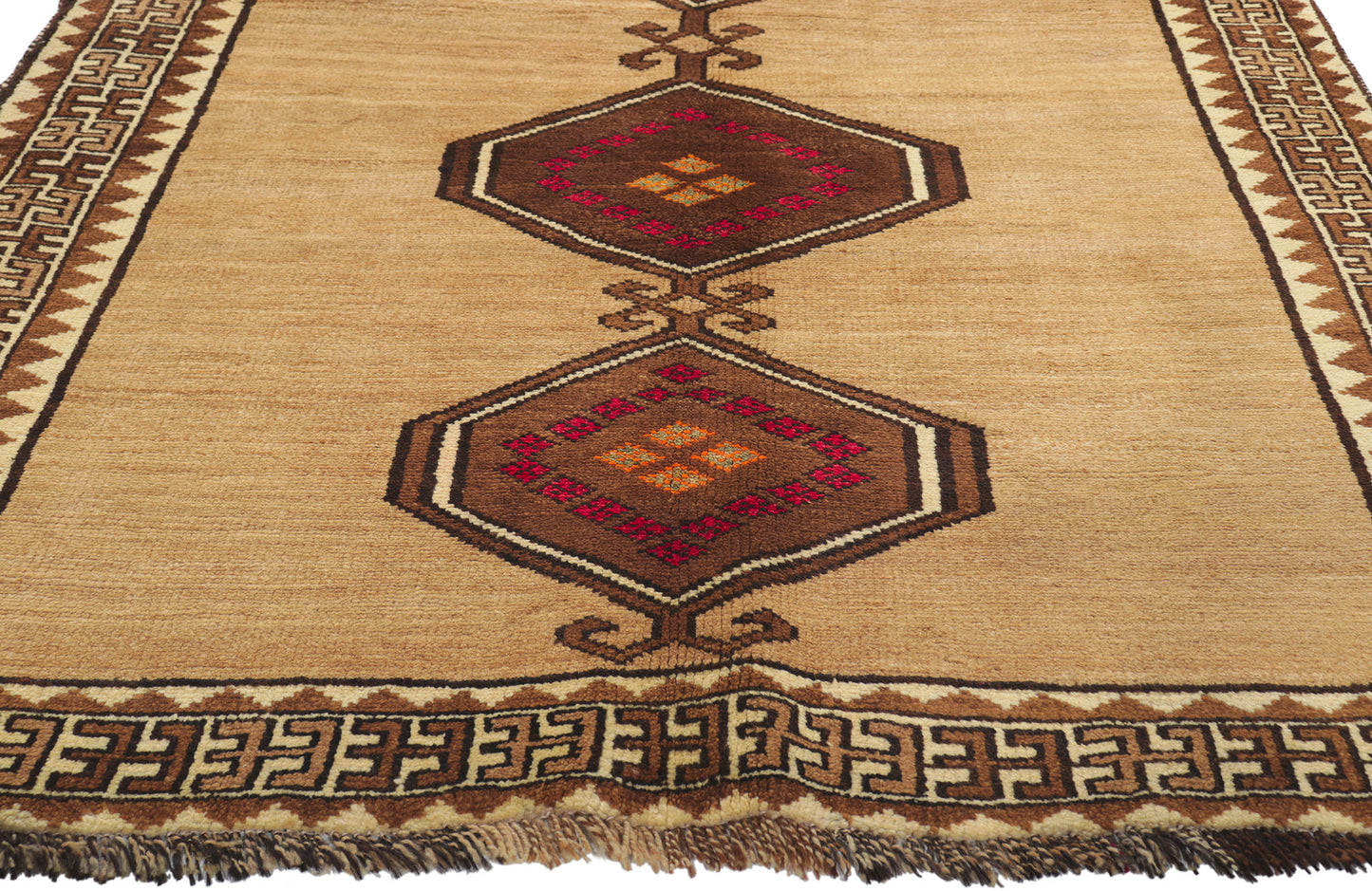 4 x 7 Vintage Persian Shiraz Rug 76546