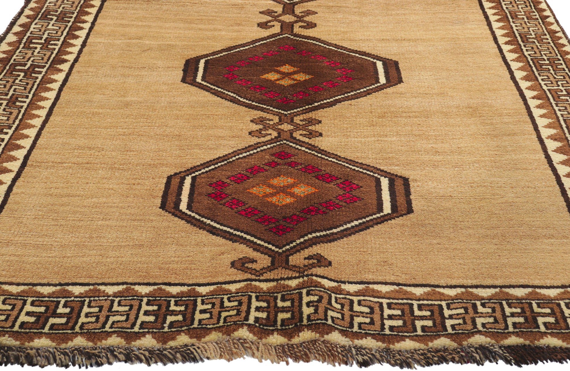 4 x 7 Vintage Persian Shiraz Rug 76546
