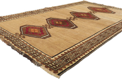 4 x 7 Vintage Persian Shiraz Rug 76546