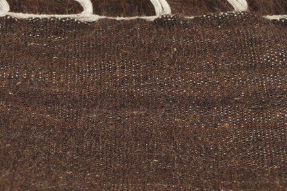 4 x 7 Turkish Angora Wool Kilim Rug 53839