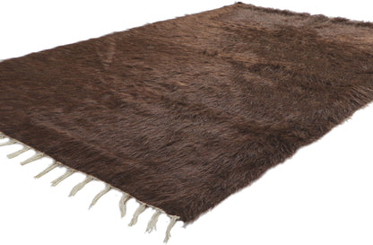 4 x 7 Turkish Angora Wool Kilim Rug 53839