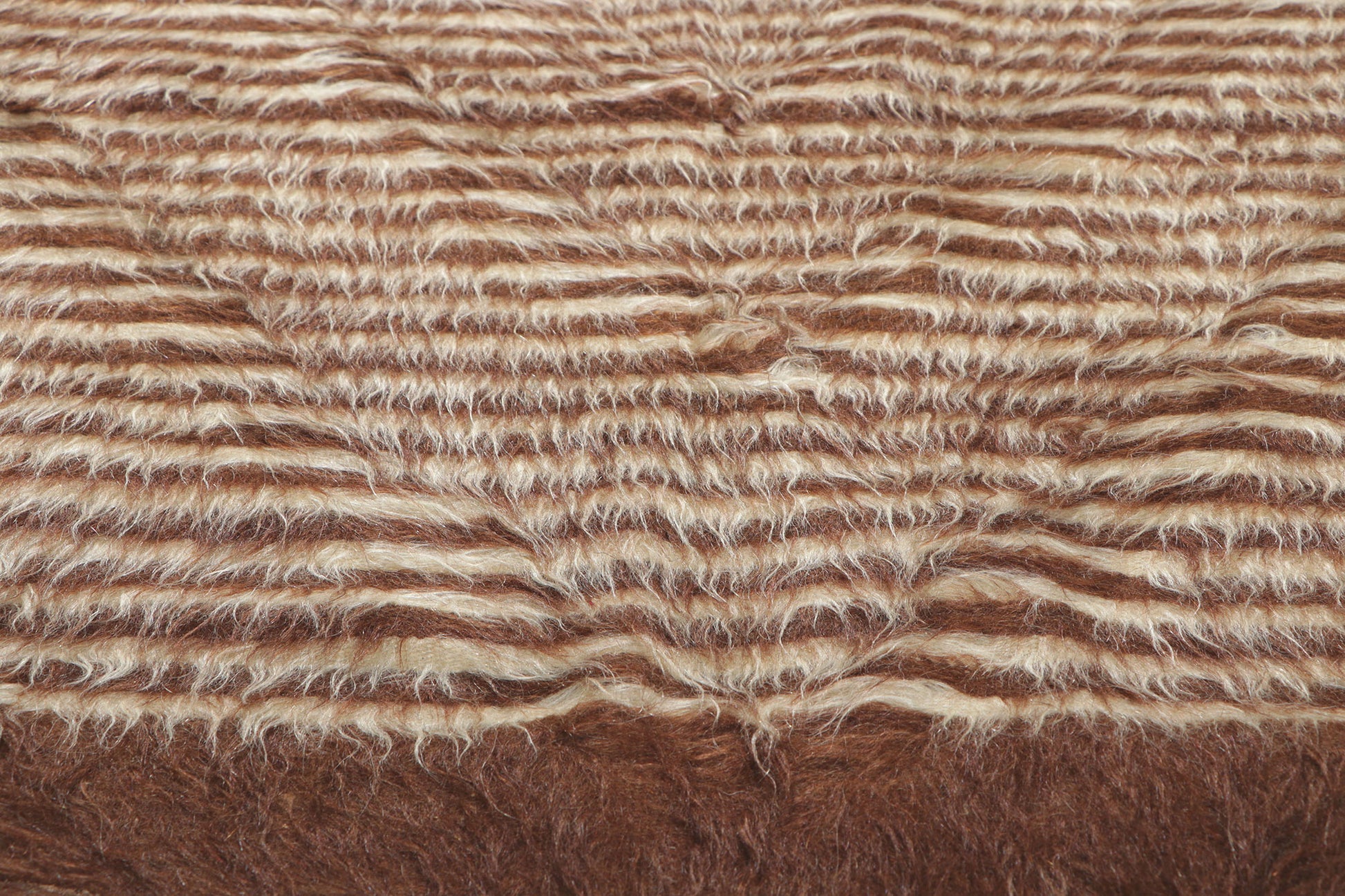 4 x 7 Turkish Angora Wool Kilim Rug 53845