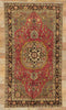 4 x 7 Vintage Turkish Oushak Rug 50096