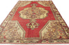 4 x 7 Vintage Turkish Oushak Rug 50323