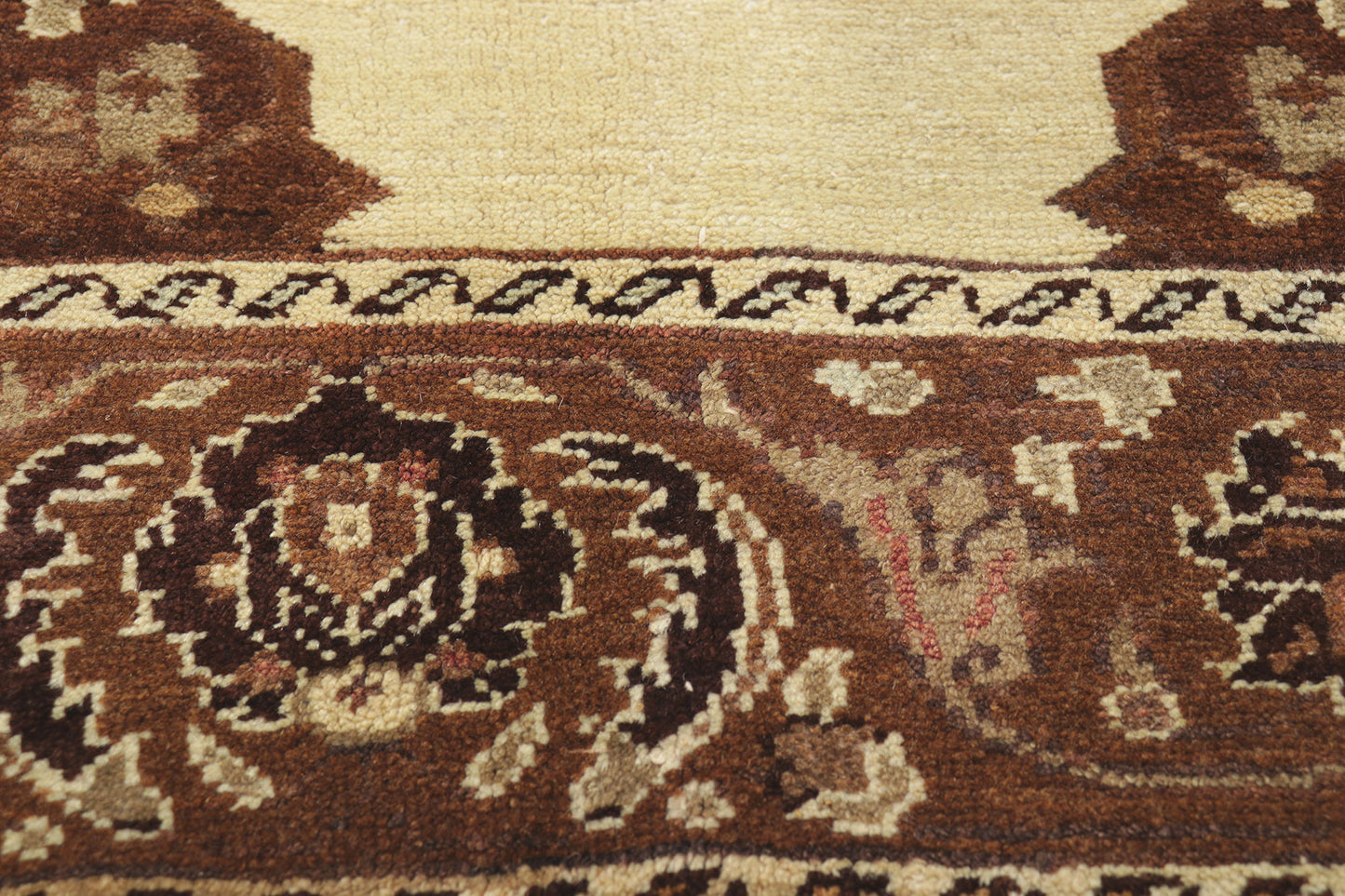 4 x 7 Vintage Turkish Oushak Rug 50335