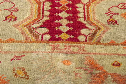 4 x 7 Vintage Turkish Oushak Rug 50760