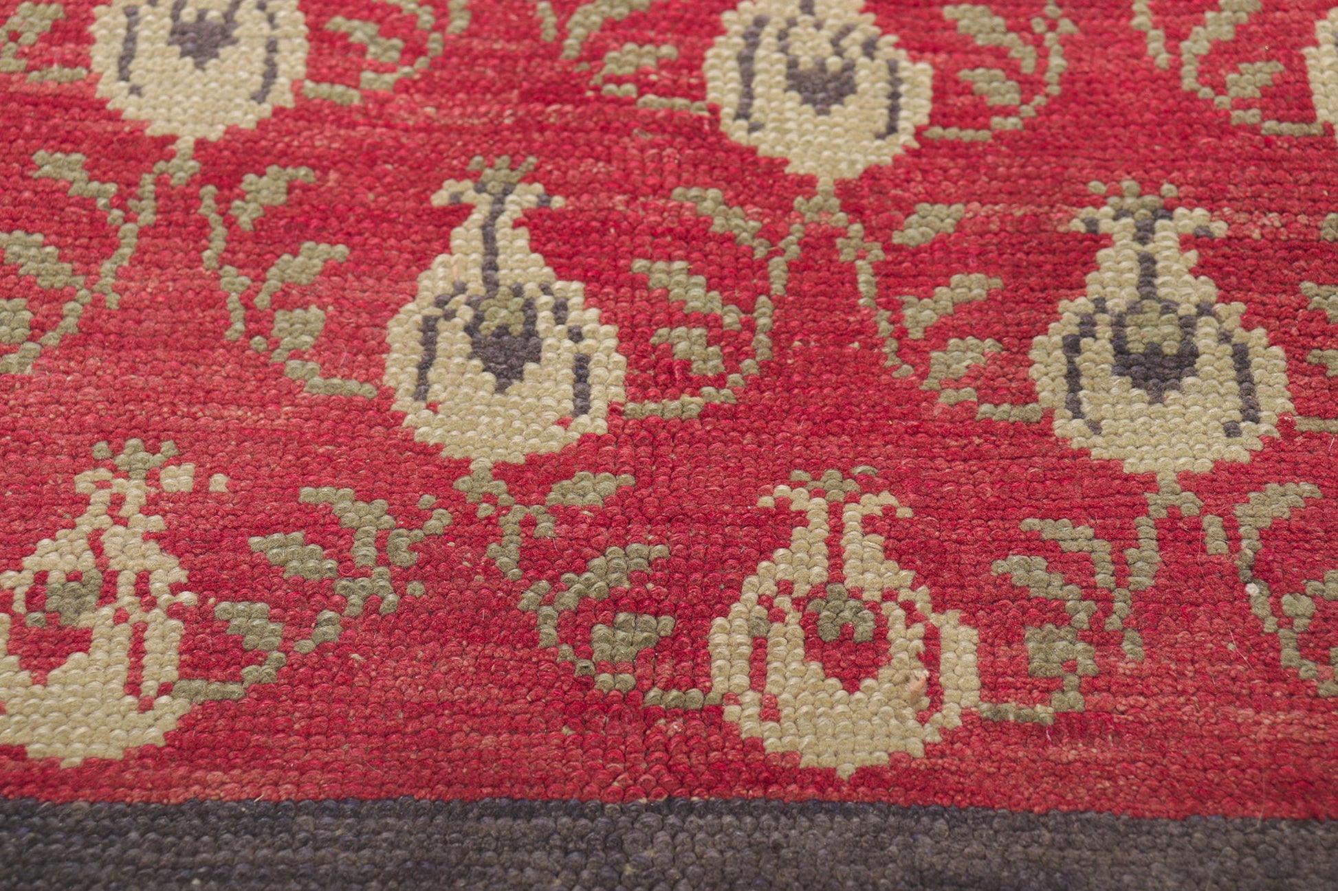 4 x 7 Vintage Turkish Oushak Rug 51309