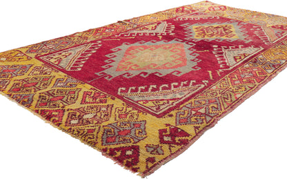 4 x 7 Vintage Turkish Oushak Rug 51731