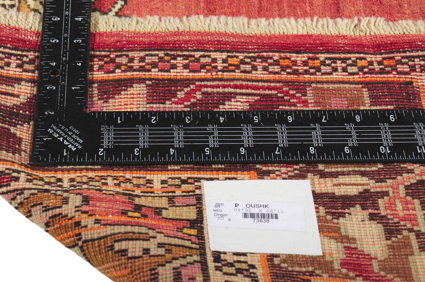 4 x 7 Vintage Turkish Oushak Rug 73838