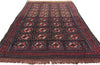 4 x 7 Vintage Persian Turkoman Rug 61222