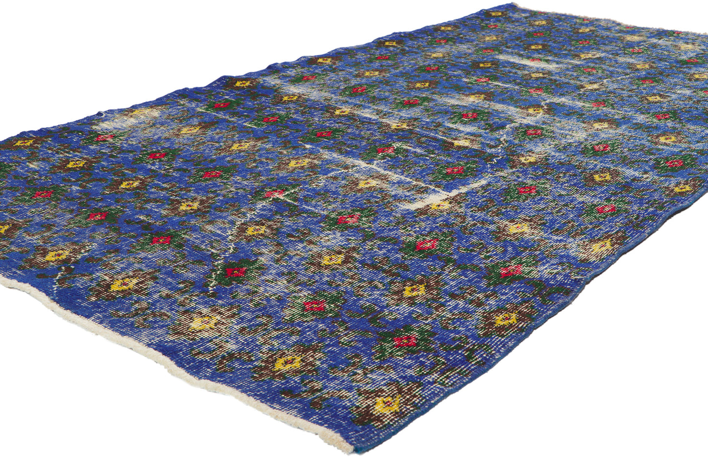 4 x 7 Zeki Muren Vintage Sivas Rug 51954