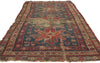 4 x 8 Antique Caucasian Kazak Runner 78312