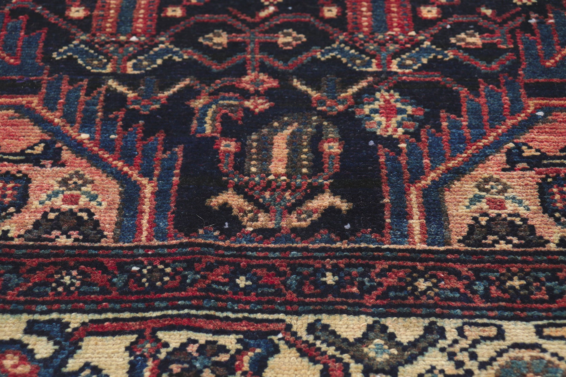 4 x 8 Antique Persian Hamadan Rug 61185